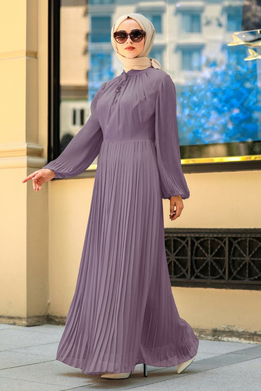 Pleated Lilac